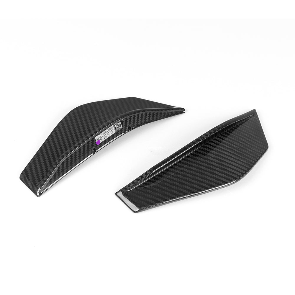 SooQoo BMW F87 M2 Front Canards In Gloss Carbon Fibre-CCO