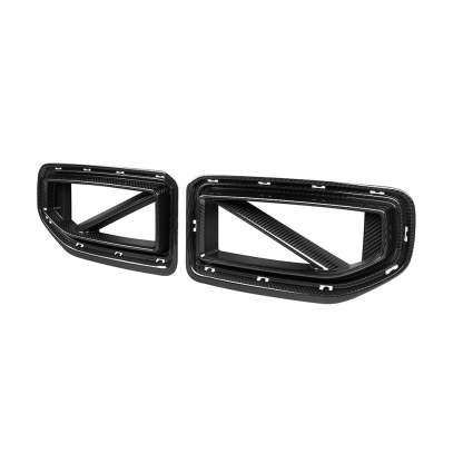 SooQoo BMW G87 M2 Front Grilles In Gloss Carbon Fibre-CCO