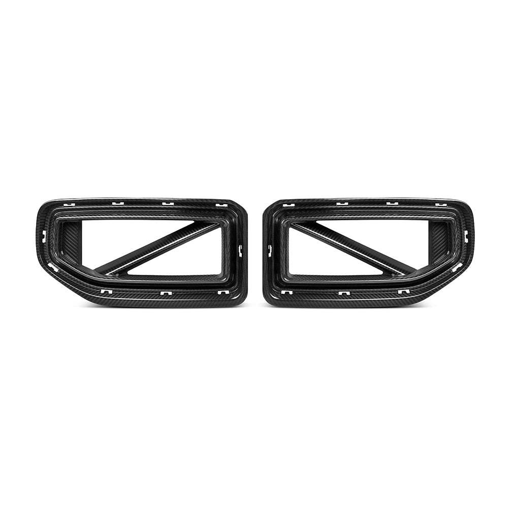 SooQoo BMW G87 M2 Front Grilles In Gloss Carbon Fibre-CCO