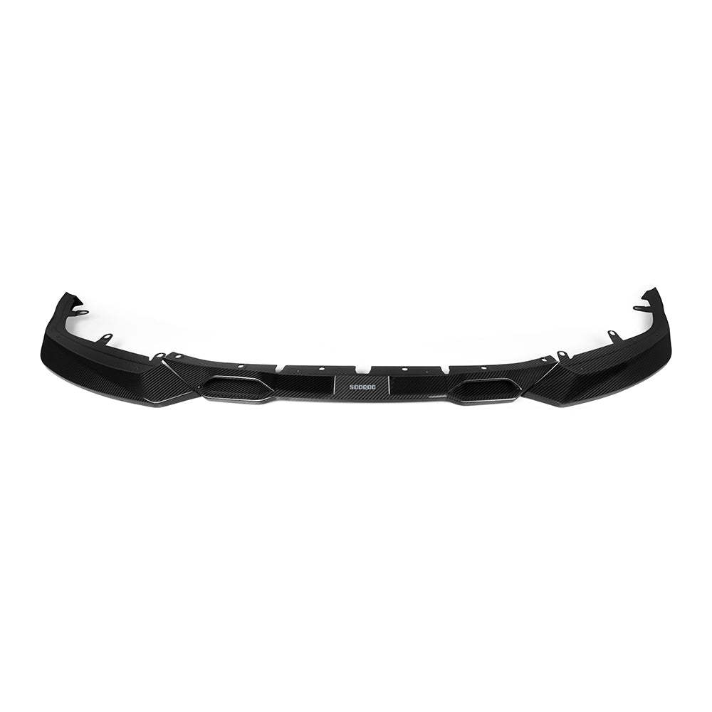 SooQoo BMW G87 M2 SQ-A Front Splitter In Gloss Carbon Fibre-CCO