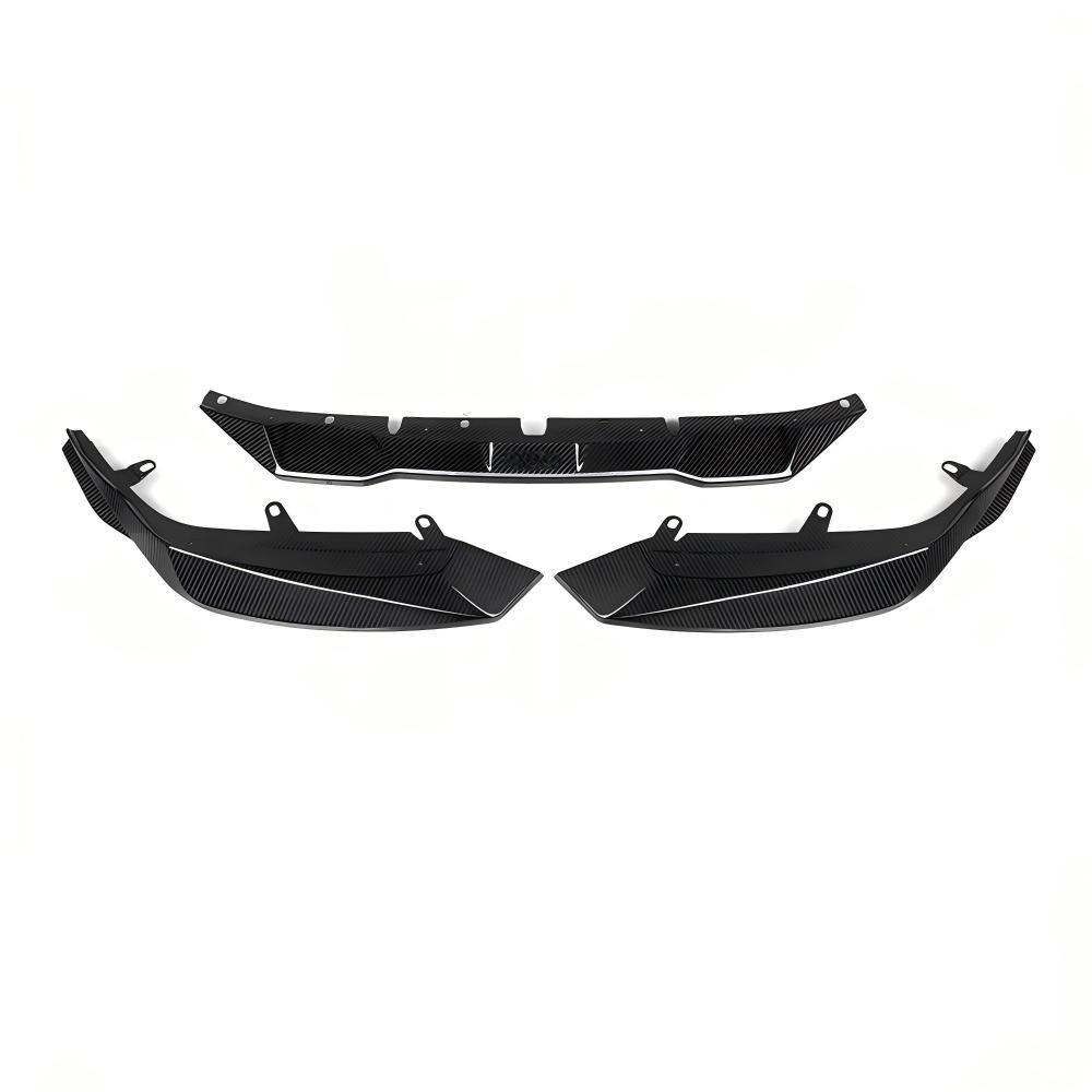 SooQoo BMW G87 M2 SQ-B Front Splitter In Gloss Carbon Fibre-CCO