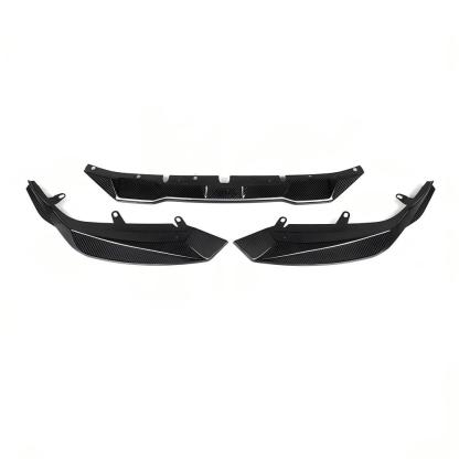 SooQoo BMW G87 M2 SQ-B Front Splitter In Gloss Carbon Fibre-CCO