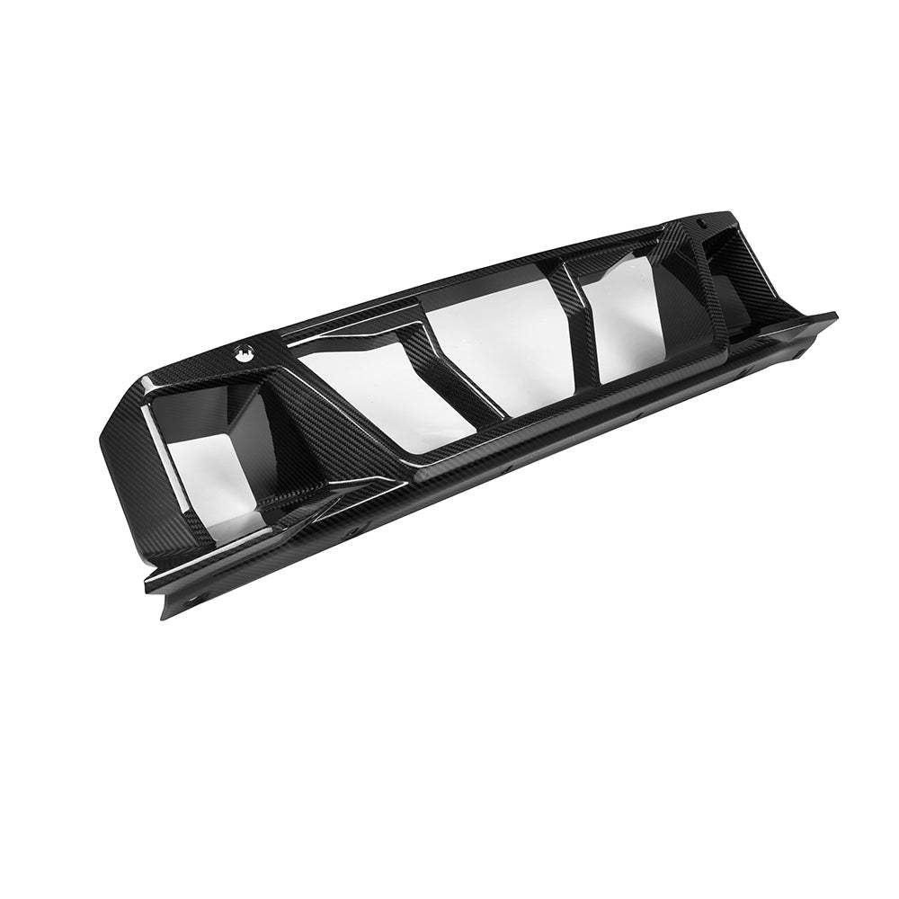 SooQoo BMW G87 M2 Ultra Aggressive Front Bumper Trim In Gloss Carbon Fibre-CCO