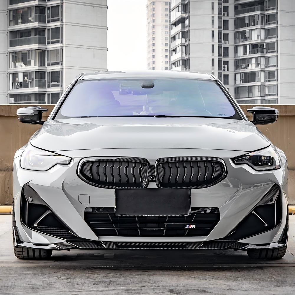 Gloss Carbon Fiber Front Splitter For BMW G42 M240i
