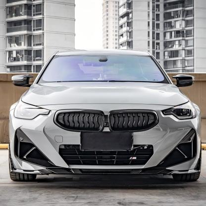Gloss Carbon Fiber Front Splitter For BMW G42 M240i