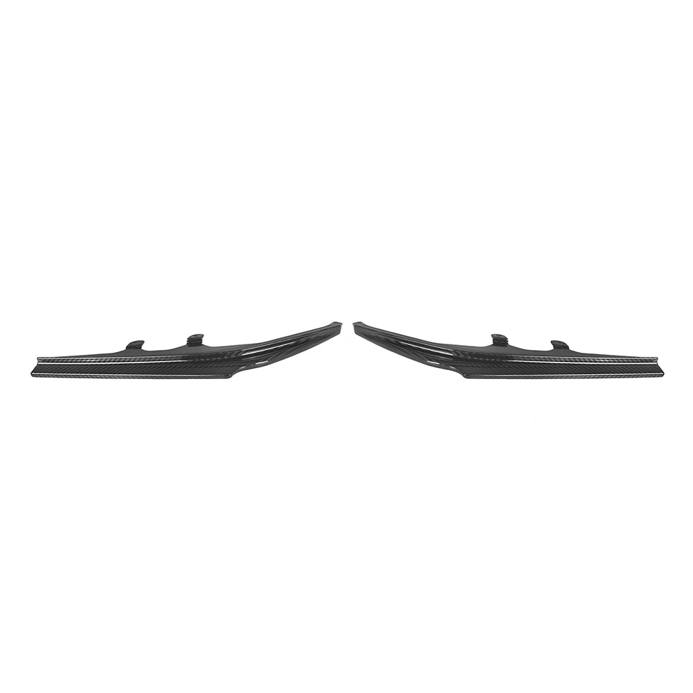 SooQoo BMW G42 M240i Rear Side Splitters In Gloss Carbon Fibre-CCO