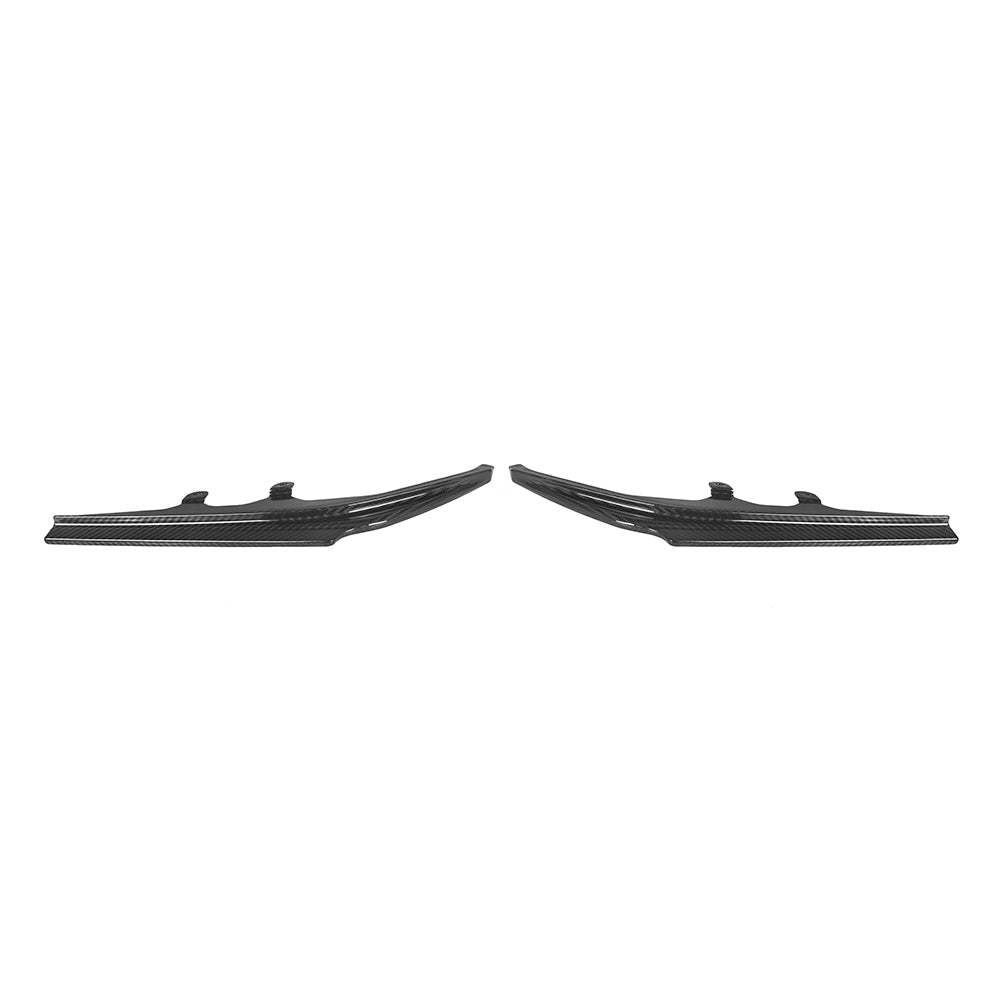 SooQoo BMW G42 M240i Rear Side Splitters In Gloss Carbon Fibre-CCO