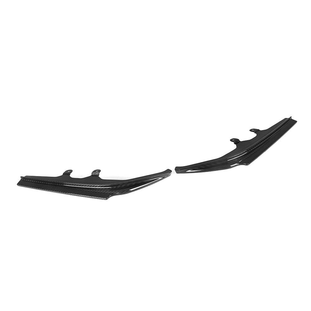 SooQoo BMW G42 M240i Rear Side Splitters In Gloss Carbon Fibre-CCO