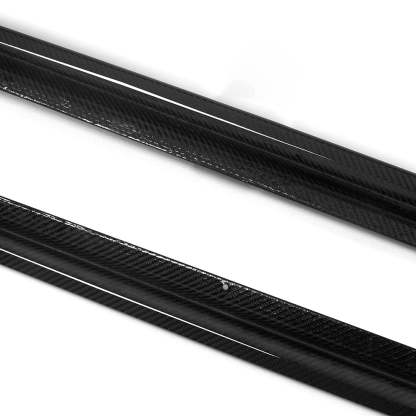 SooQoo BMW G42 M240i Side Skirts In Gloss Carbon Fibre-CCO