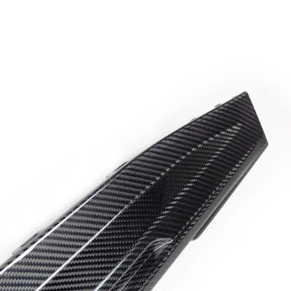 SooQoo BMW G80 & G81 M3 Rear Diffuser + Rear Splitters In Gloss Carbon Fibre-CCO