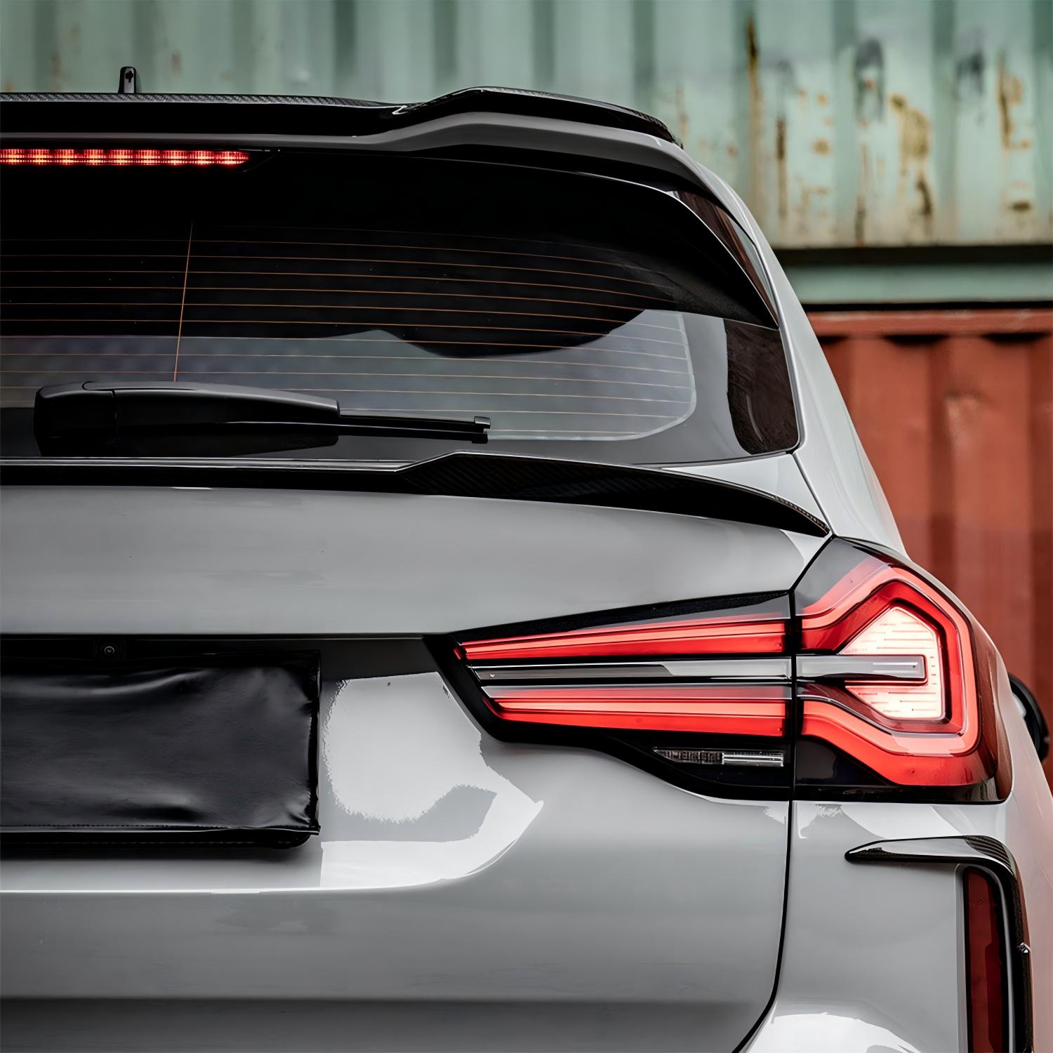 SQ Rear Spoiler Carbon Fiber For BMW F97 X3M LCI (Facelift 2022+)