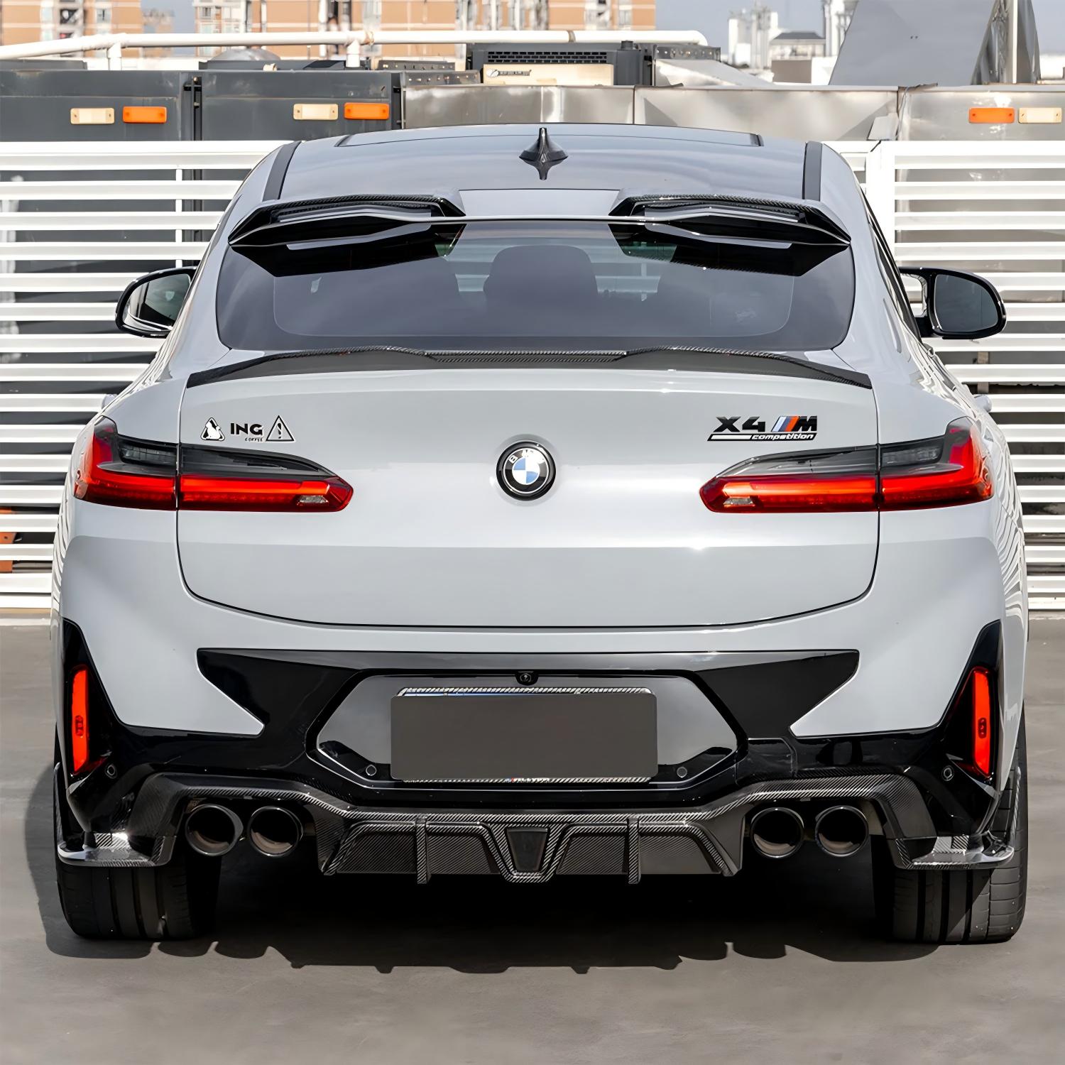 Rear Diffuser Carbon Fiber For BMW X3M F97 & X4M F98 LCI (Facelift 2022+)