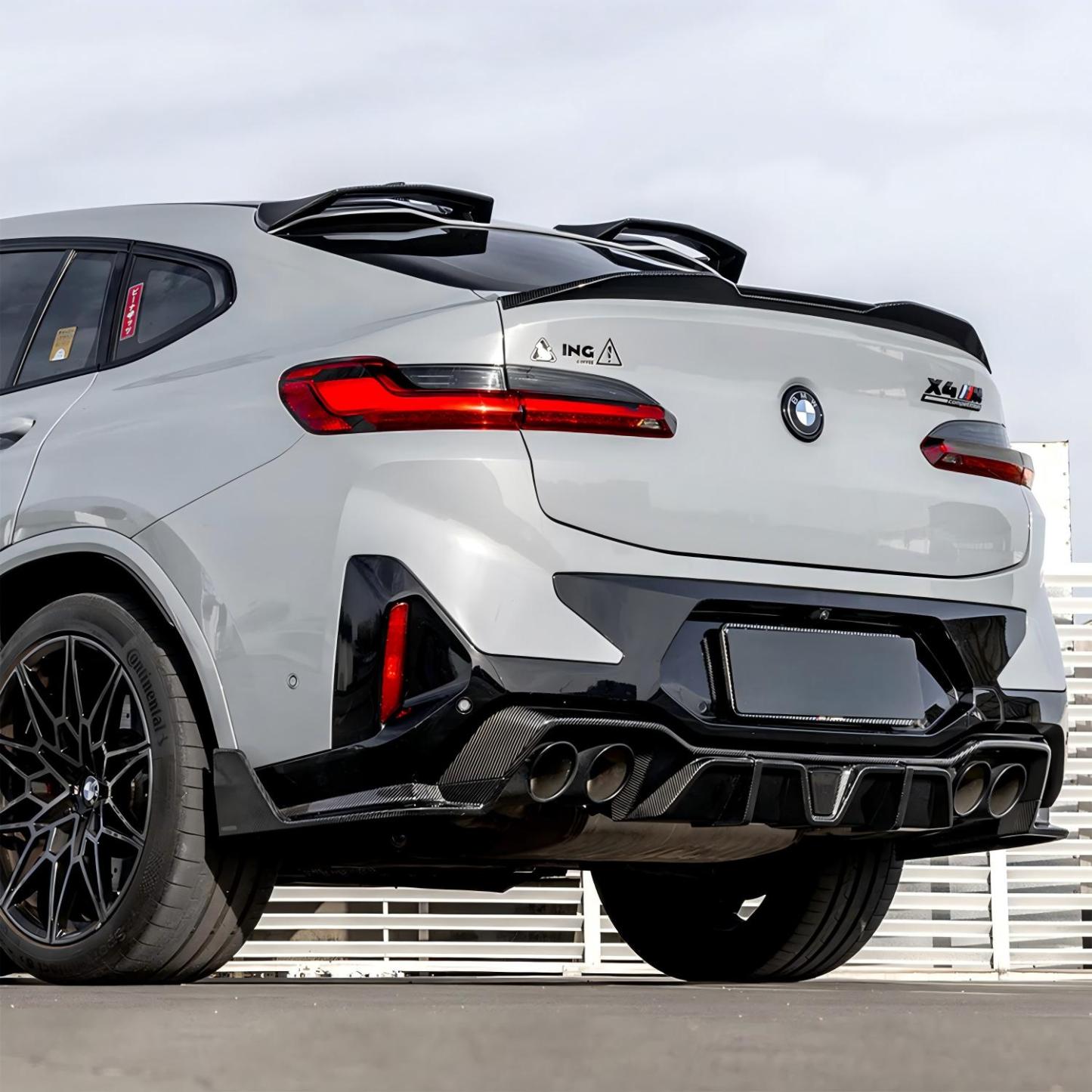 Rear Diffuser Carbon Fiber For BMW X3M F97 & X4M F98 LCI (Facelift 2022+)