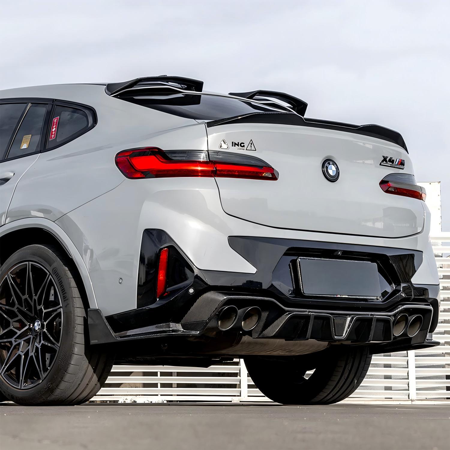 Rear Diffuser Carbon Fiber For BMW X3M F97 & X4M F98 LCI (Facelift 2022+)