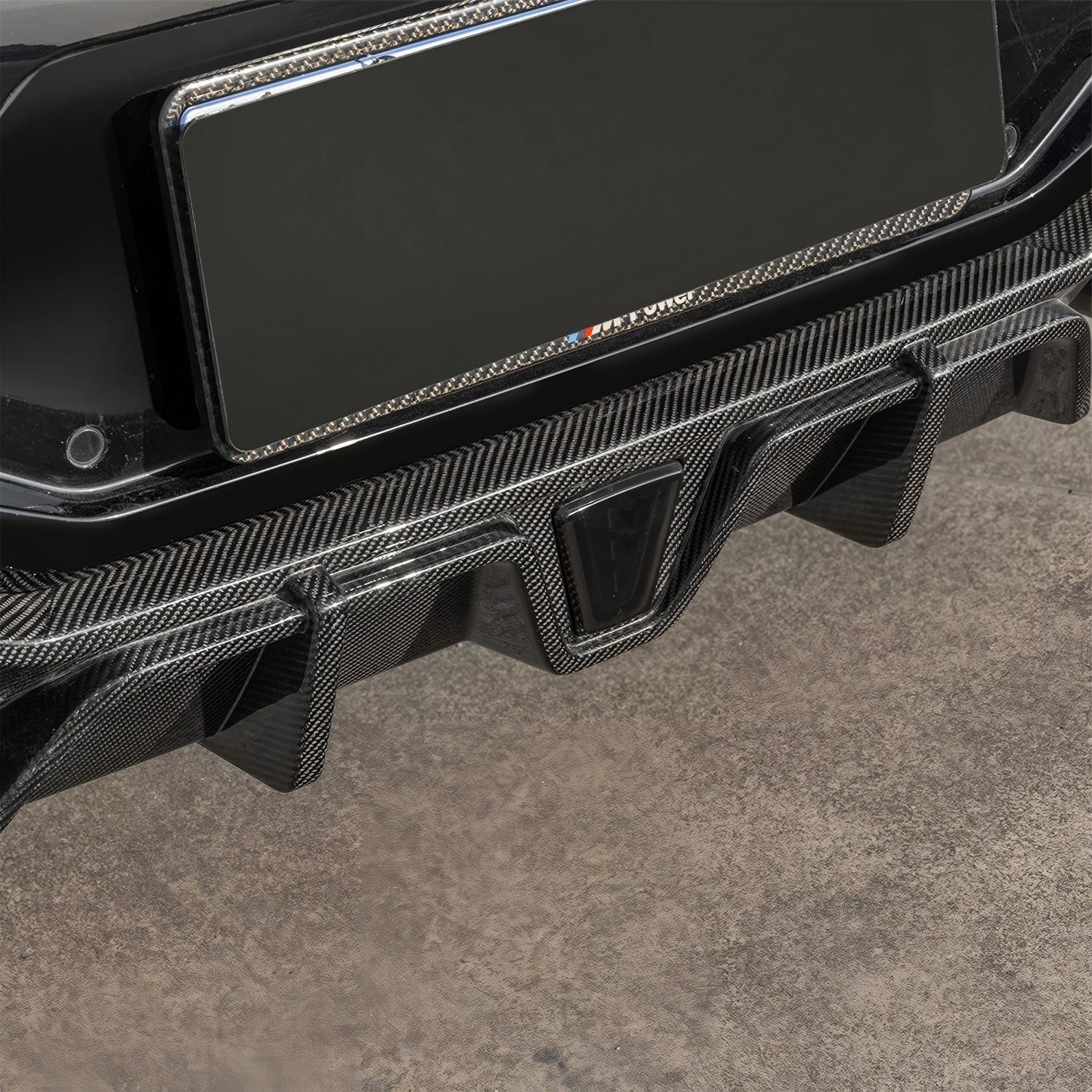 Rear Diffuser Carbon Fiber For BMW X3M F97 & X4M F98 LCI (Facelift 2022+)