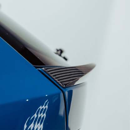 SooQoo BMW G81 M3 Touring Lower Trunk Spoiler In Gloss Pre Preg Carbon Fibre (2023+)-CCO