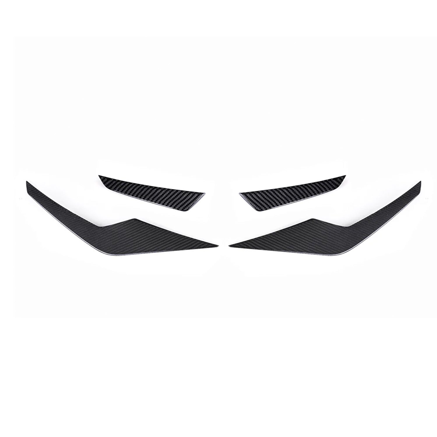 SooQoo BMW G90 & G99 M5 SQ Front Canards In Gloss Carbon Fibre-CCO
