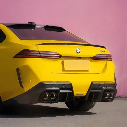 SooQoo BMW G90 & G99 M5 SQ-A Rear Diffuser In Gloss Carbon Fibre-CCO