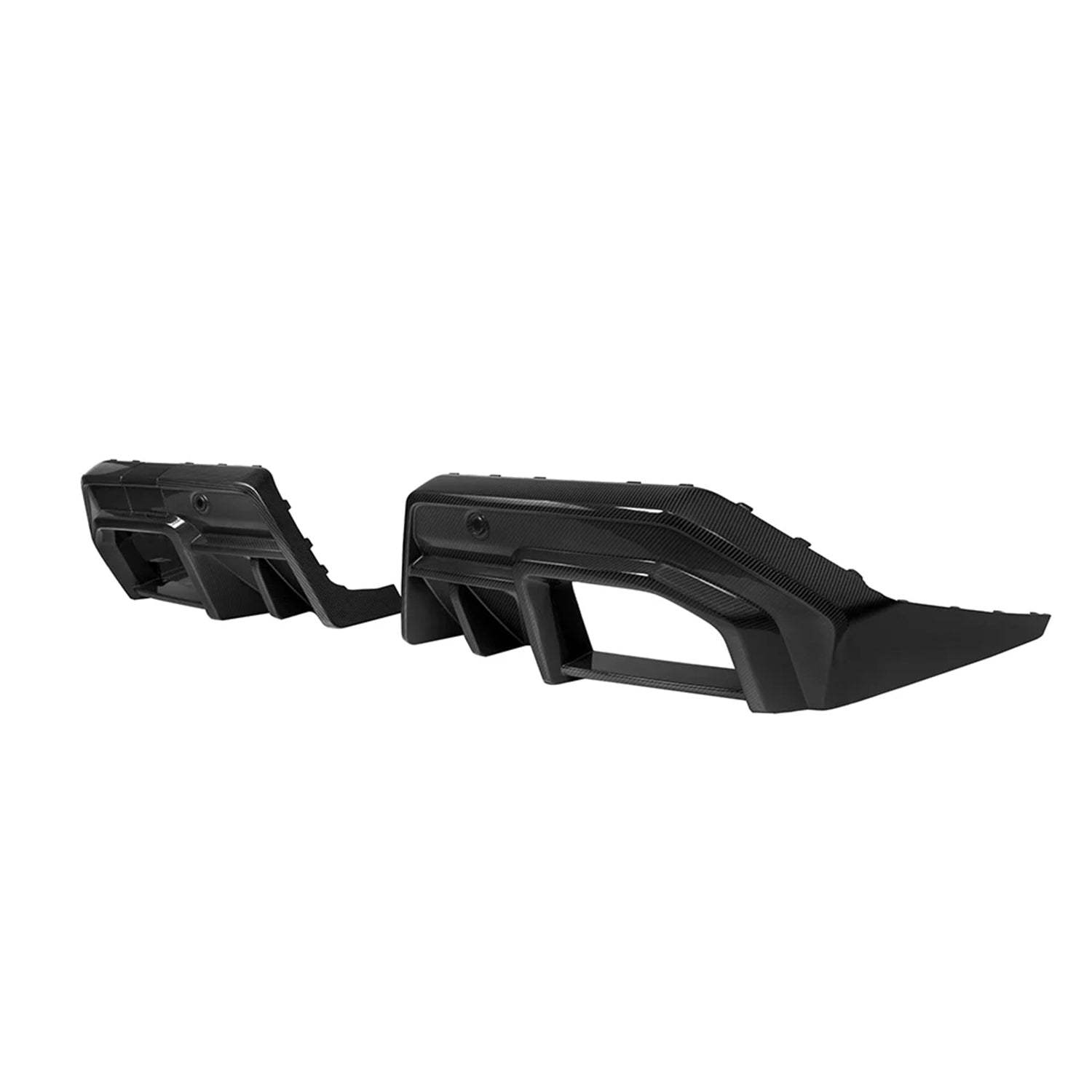 SooQoo BMW G90 & G99 M5 SQ-A Rear Diffuser In Gloss Carbon Fibre-CCO