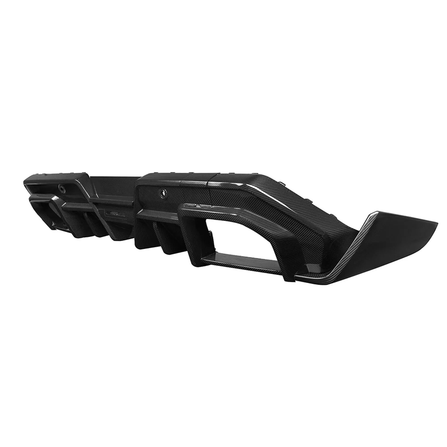 SooQoo BMW G90 & G99 M5 SQ-B Rear Diffuser In Gloss Carbon Fibre-CCO