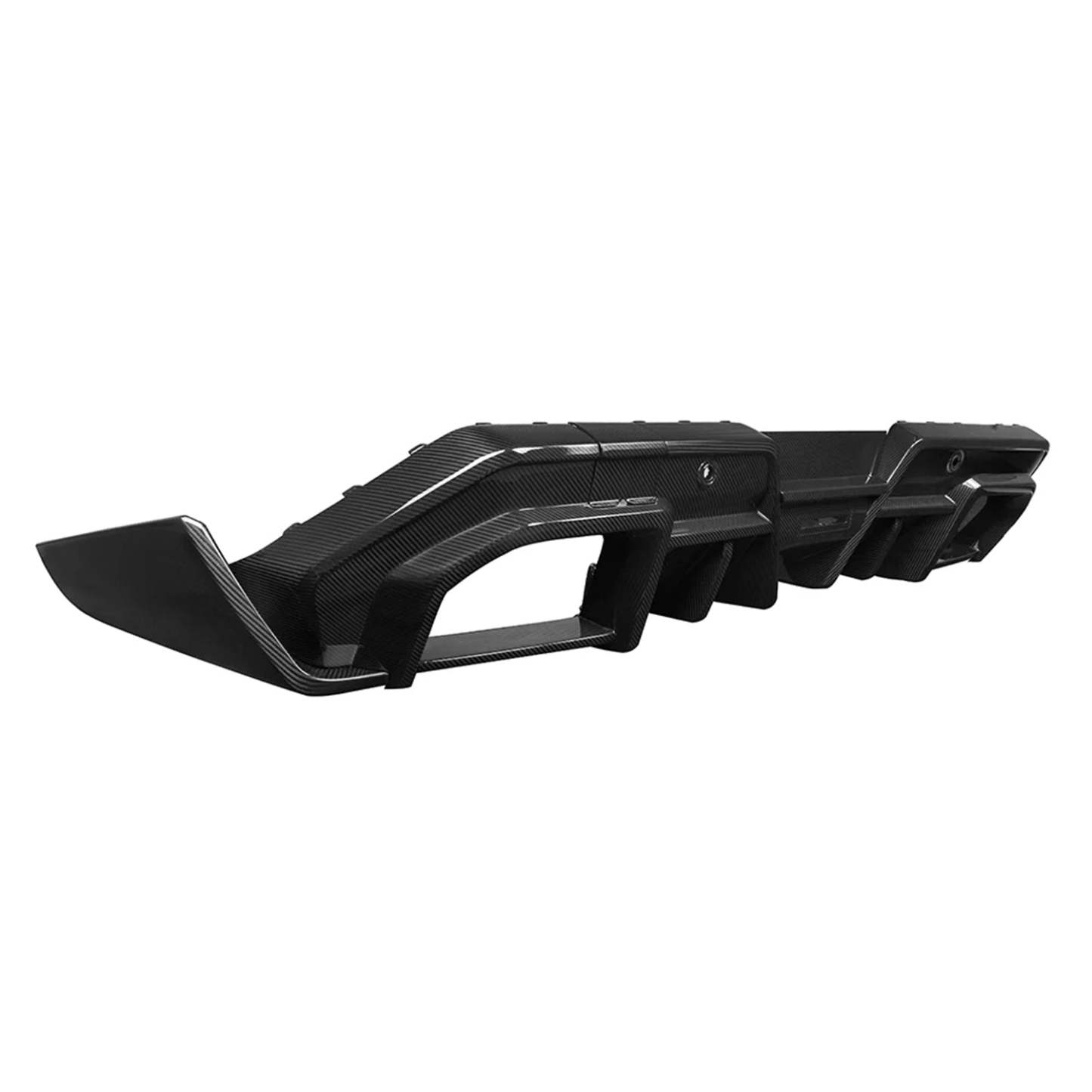 SooQoo BMW G90 & G99 M5 SQ-B Rear Diffuser In Gloss Carbon Fibre-CCO