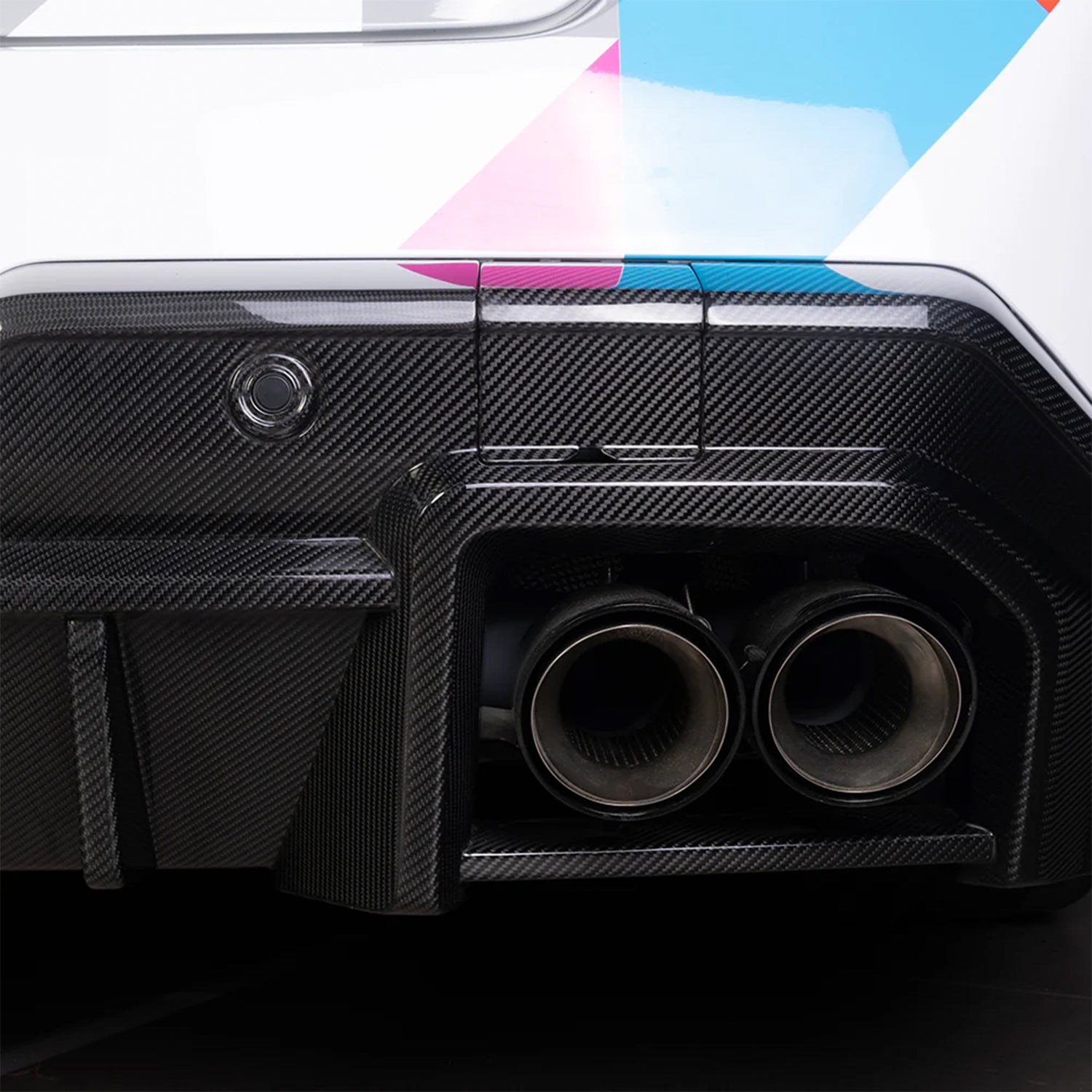 SooQoo BMW G90 & G99 M5 SQ-B Rear Diffuser In Gloss Carbon Fibre-CCO