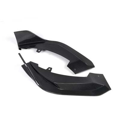 SooQoo BMW X3M F97 & X4M F98 LCI Front Splitter In Gloss Pre Preg Carbon Fibre (Facelift 2022+)-CCO