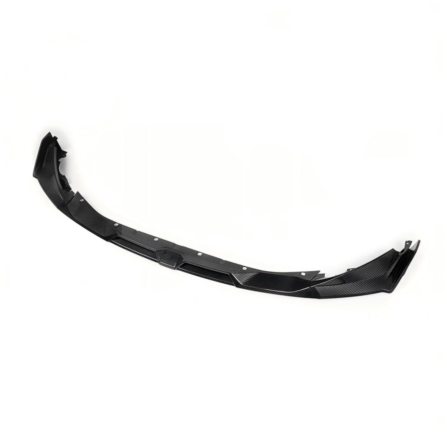 SooQoo BMW G80 M3 G82 M4 Front Splitter In Gloss Carbon Fibre-CCO