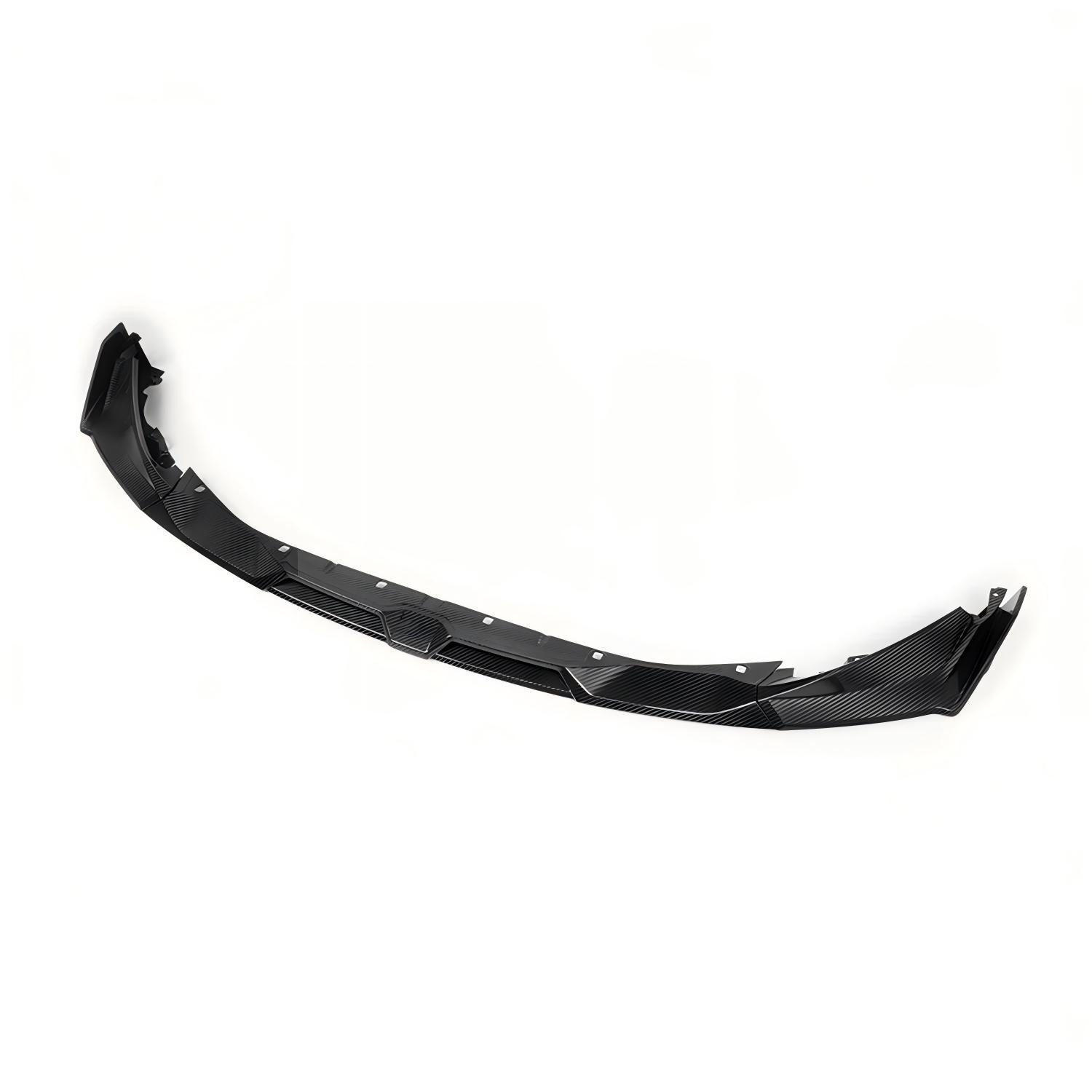 SooQoo BMW G80 M3 G82 M4 Front Splitter In Gloss Carbon Fibre-CCO