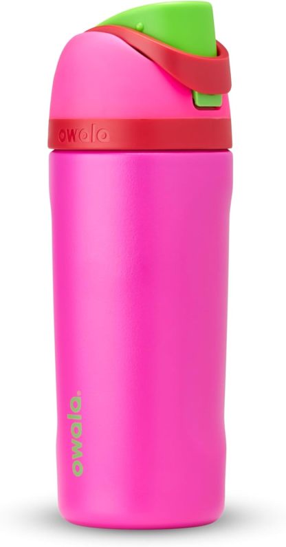 Owala FreeSip Insulated Stainless Steel Water Bottle with Straw, BPA-Free Sports Water Bottle, Great for Travel, 24 Oz, Denim