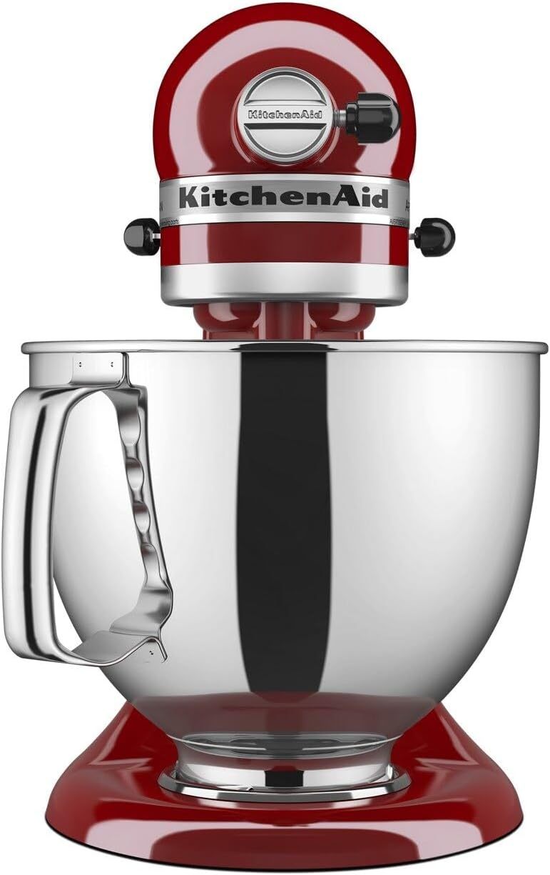 KitchenAid Artisan Series 5 Quart Tilt Head Stand Mixer with Pouring Shield KSM150PS, Onyx Black