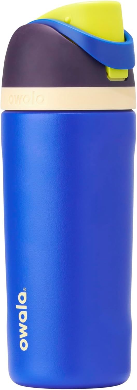 Owala FreeSip Insulated Stainless Steel Water Bottle with Straw, BPA-F