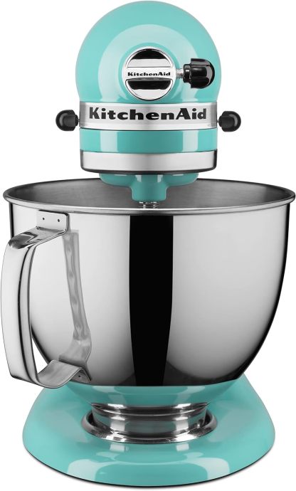 KitchenAid Artisan Series 5 Quart Tilt Head Stand Mixer with Pouring Shield KSM150PS, Onyx Black