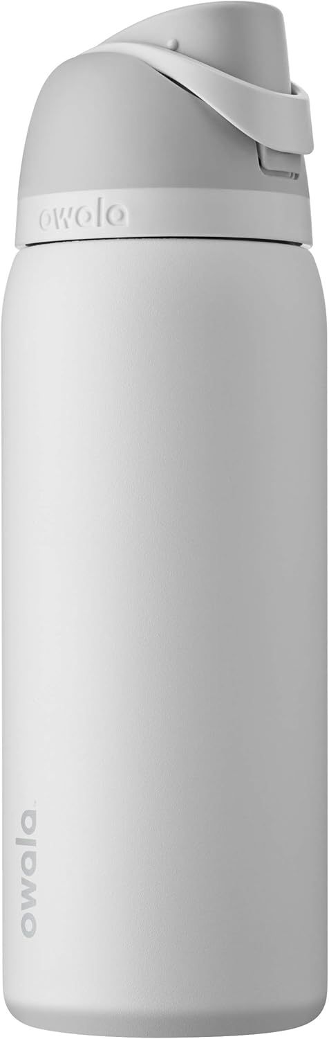Owala FreeSip Insulated Stainless Steel Water Bottle with Straw, BPA-Free Sports Water Bottle, Great for Travel, 24 Oz, Denim