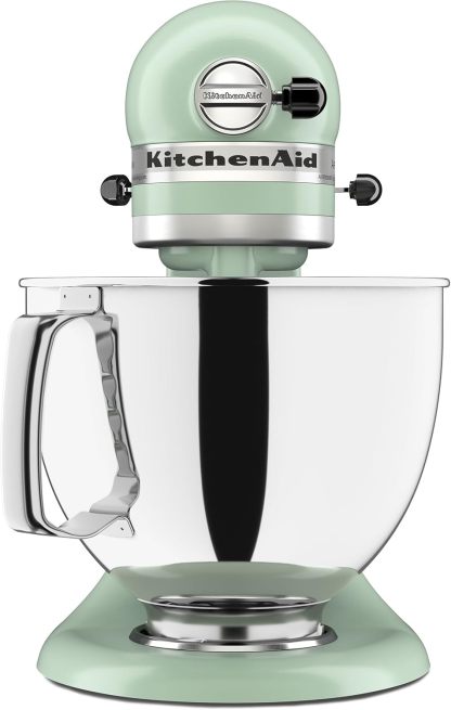 KitchenAid Artisan Series 5 Quart Tilt Head Stand Mixer with Pouring Shield KSM150PS, Onyx Black