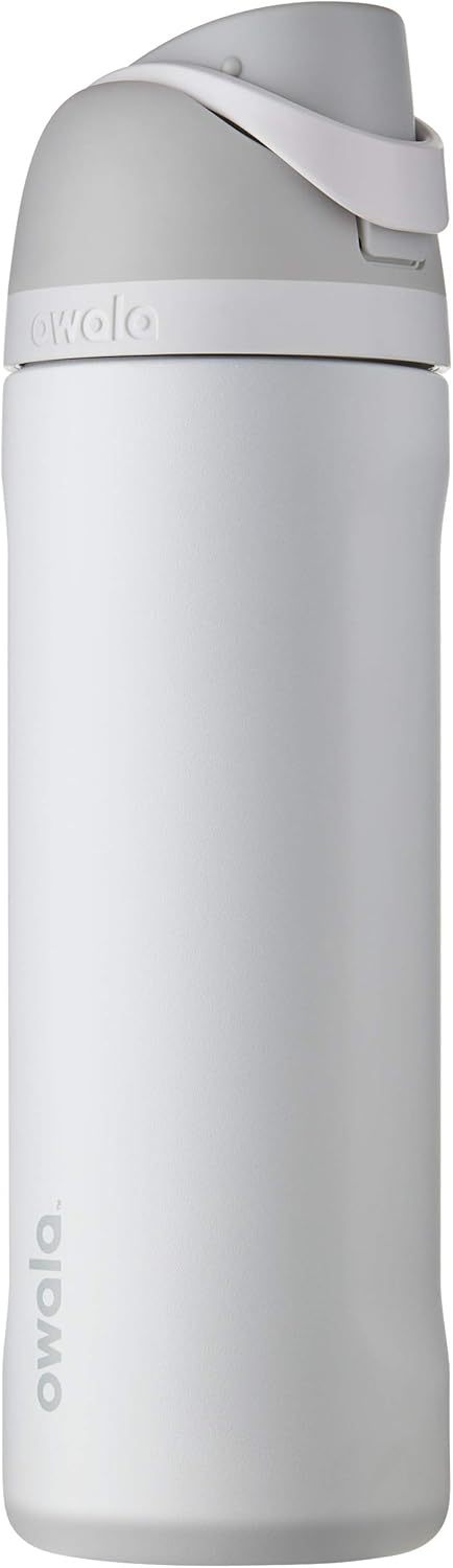 Owala FreeSip Insulated Stainless Steel Water Bottle with Straw, BPA-Free Sports Water Bottle, Great for Travel, 24 Oz, Denim