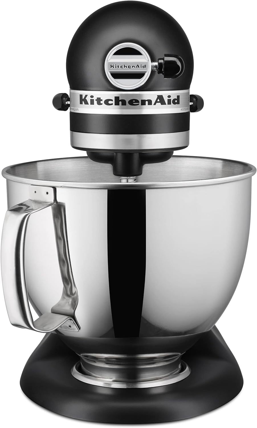 KitchenAid Artisan Series 5 Quart Tilt Head Stand Mixer with Pouring Shield KSM150PS, Onyx Black