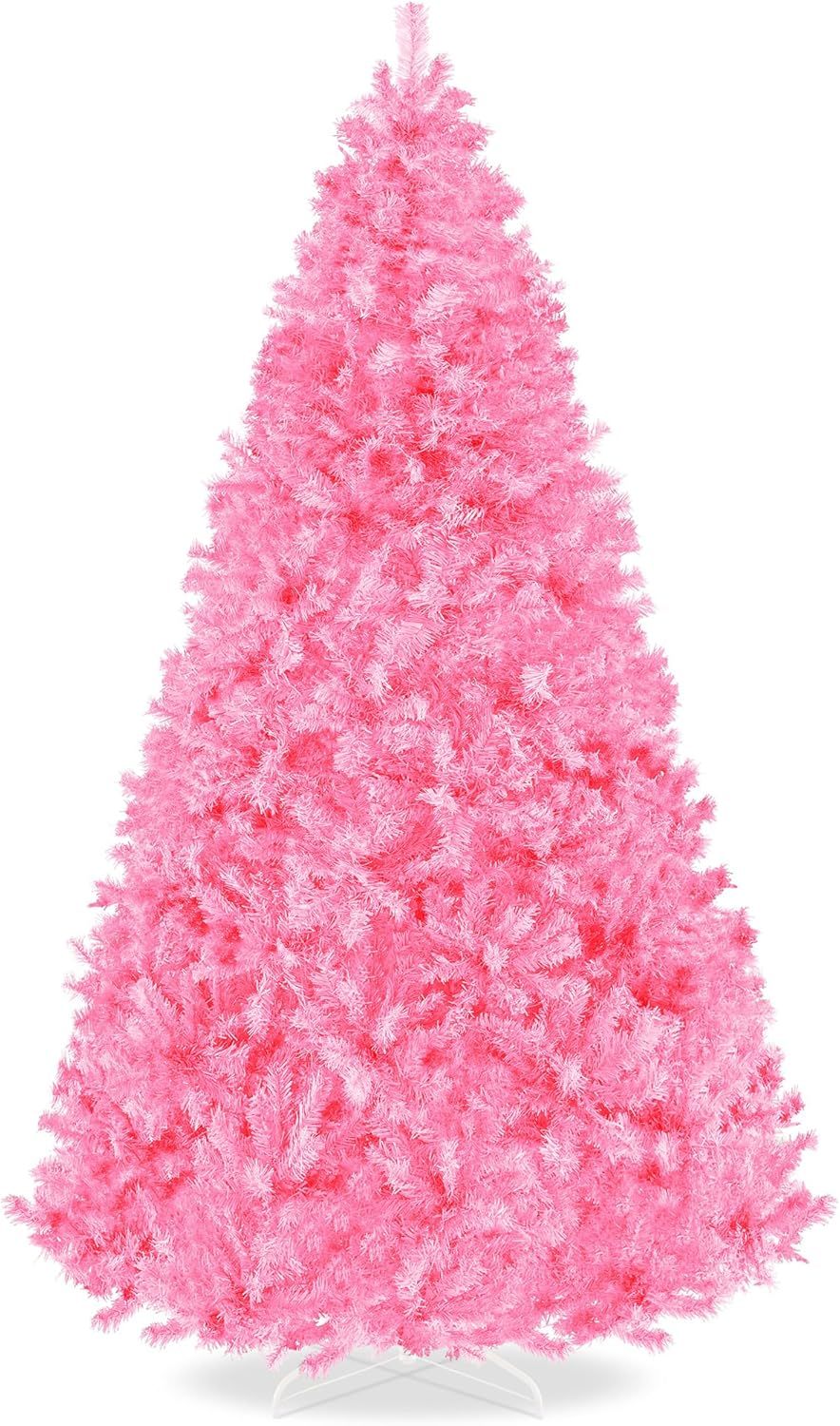 Best Choice Products Artificial Christmas Tree, 6ft Premium Unlit Hing