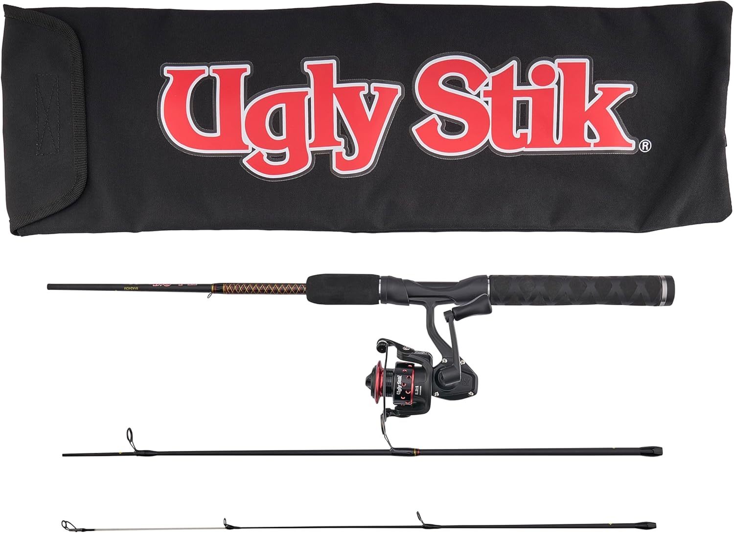 Ugly Stik GX2 Spinning Reel and Fishing Rod Combo