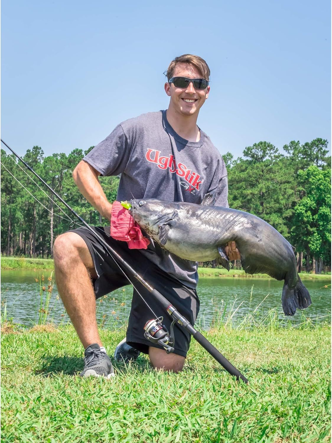 Ugly Stik GX2 Spinning Reel and Fishing Rod Combo