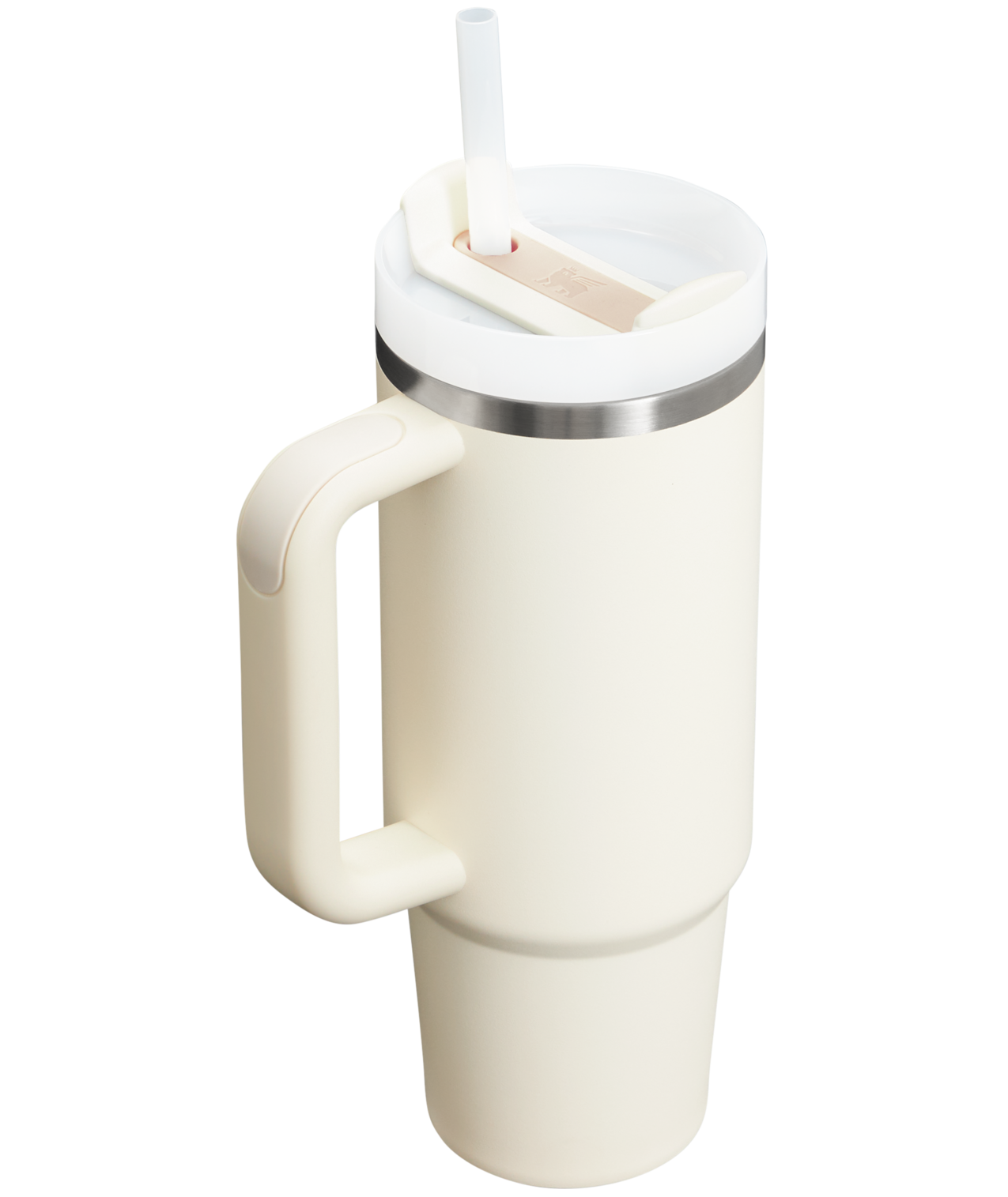 Stanley Quencher H2.O FlowState Tumbler Cup 30 OZ In Cream White