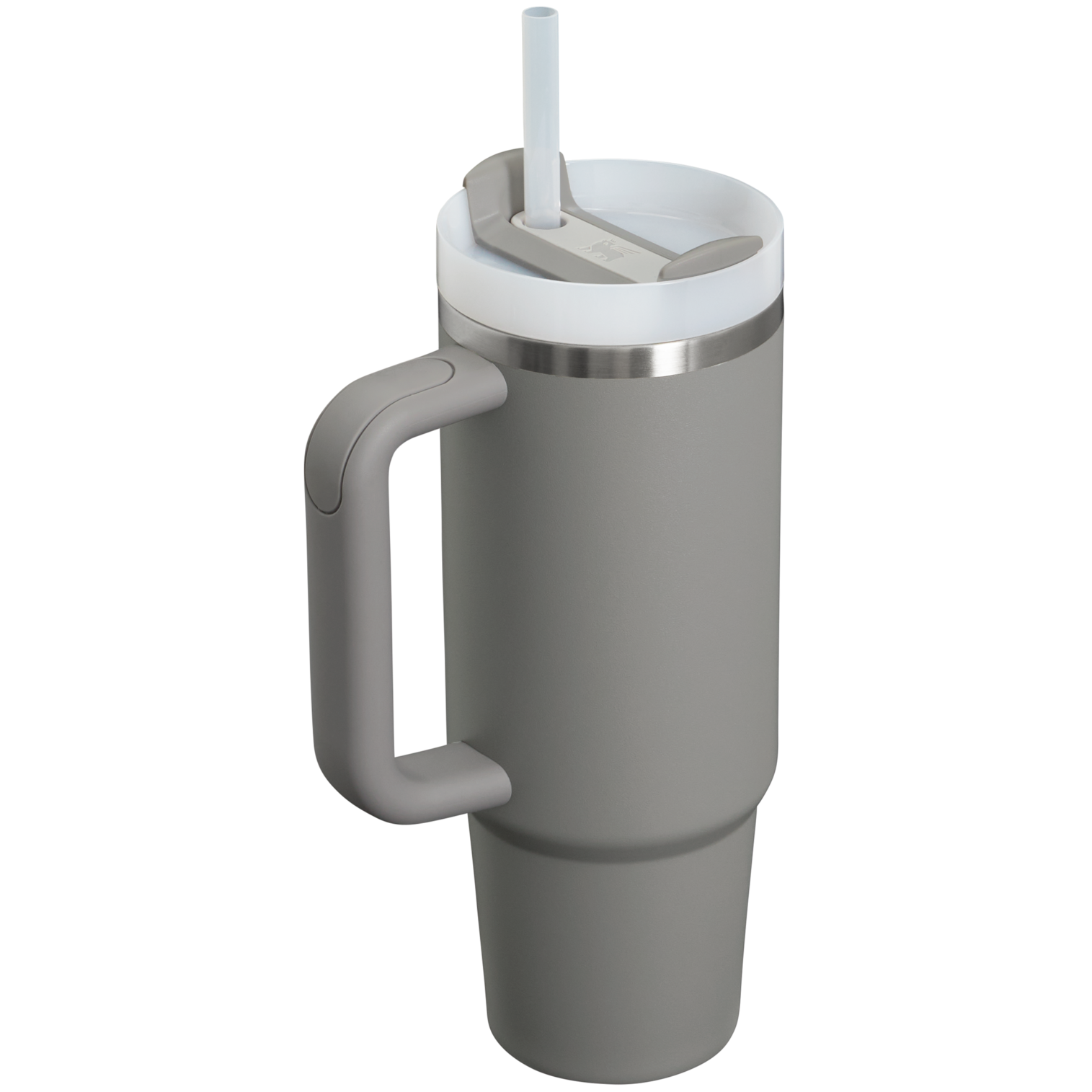Stanley Quencher H2.0 Flowstate Tumbler 30 oz Cup In Stone Grey