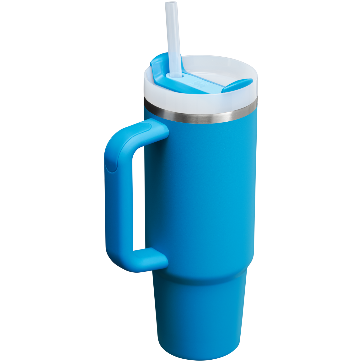 Stanley Quencher H2.O FlowState Tumbler Cup 30 OZ In Azure Blue
