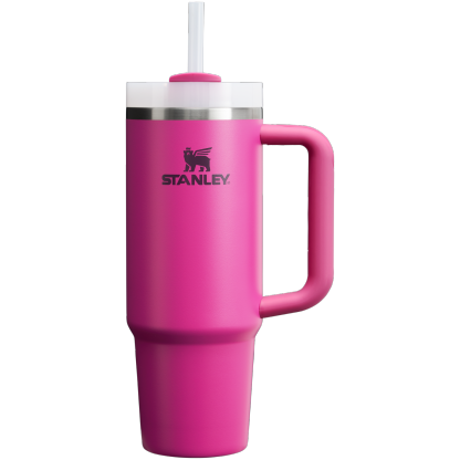 Fuchsia Quencher H2.0 FlowState Tumbler 30oz In Fuchsia Pink