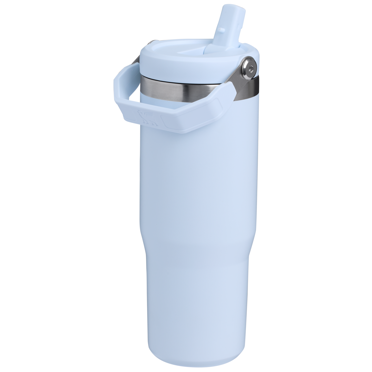 Stanley The IceFlow FlipStraw Water Bottle 30OZ in Glacier Blue