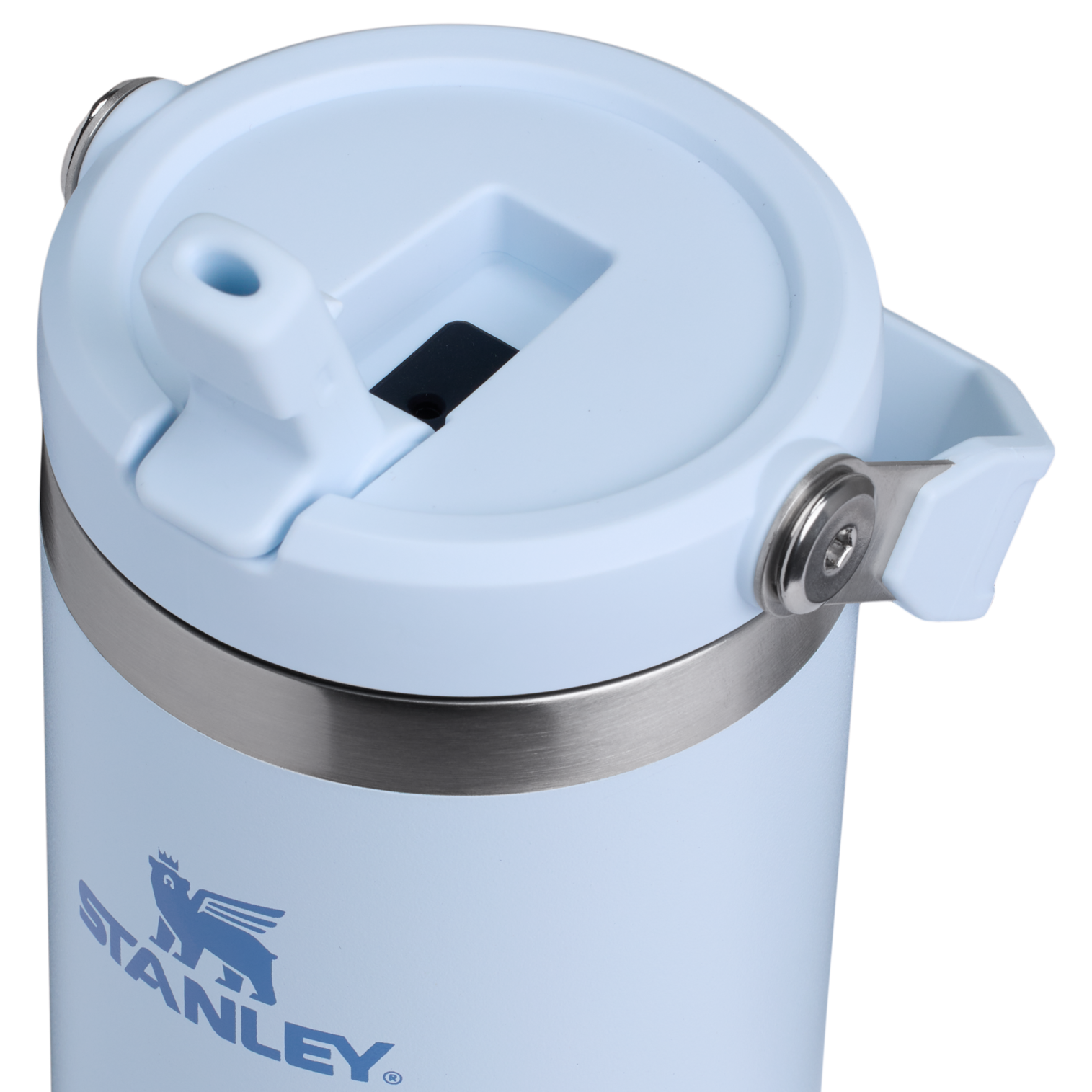 Stanley The Quencher H2.O FlowState Tumbler Cup 40oz in Glacier Blue