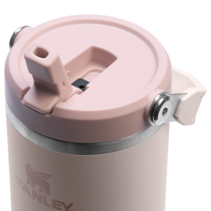 Stanley 30 OZ IceFlow Flip Straw Tumbler In Rose Quartz Pink