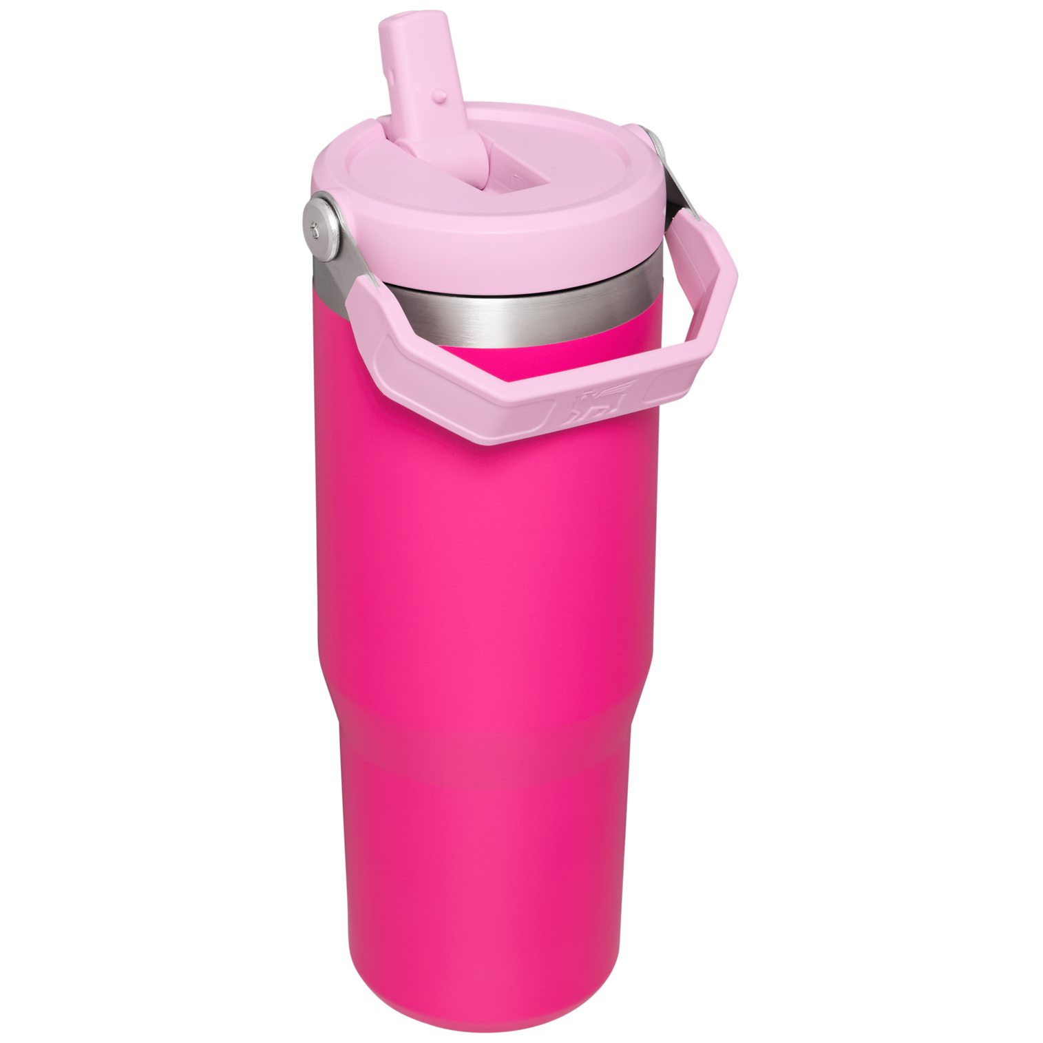 The Stanley IceFlow Flip Straw Tumbler 30OZ Cup In Camelia Pink