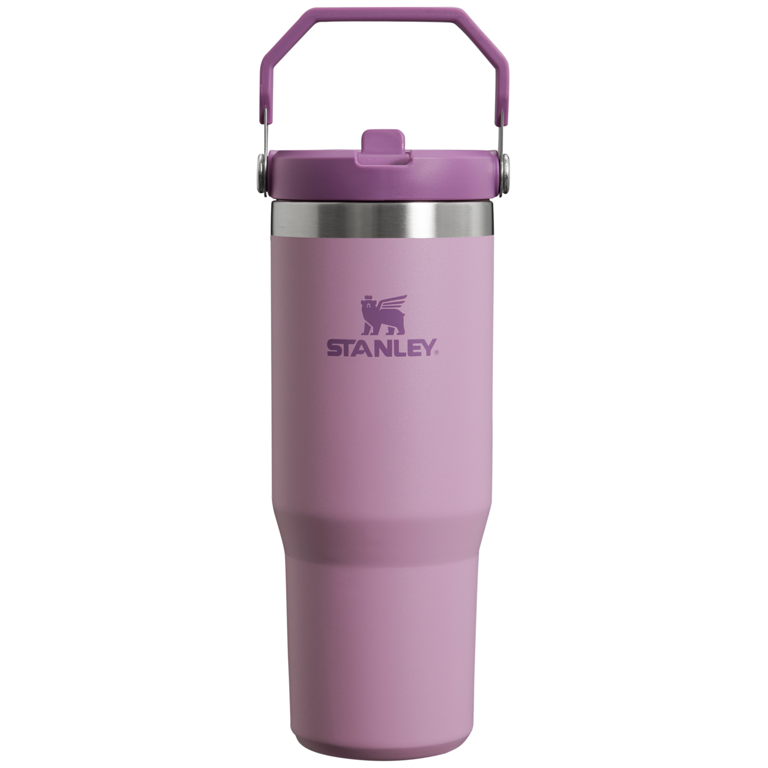 Stanley 30 OZ IceFlow Flip Straw Tumbler In Lilac Purple