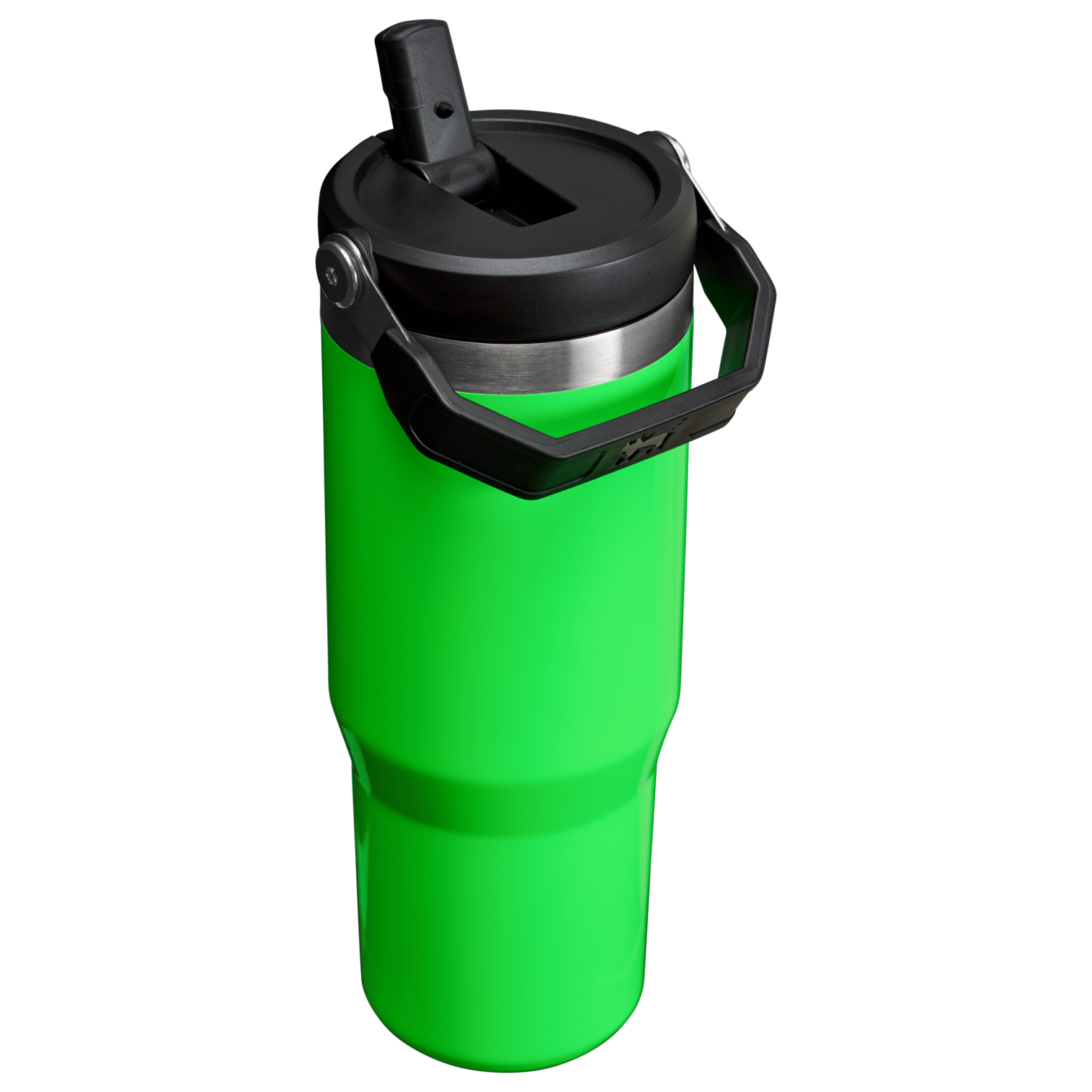 Stanley IceFlow Flip Straw Tumbler Water Bottle In 30 OZ In Neon Green